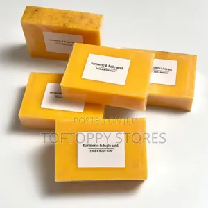 Wholesale Turmeric and Kojic Acid Face and Body Soap 20 Upward