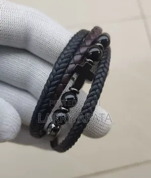 High Quality Leather Bracelet With Magnetic Clasp(Unisex)
