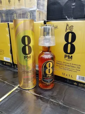 8pm Whisky Cartoon by ( 12 Bottles )