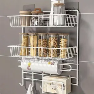 Kitchen Shelf Wall-Mounted Shelf Organizer (2st7)