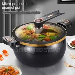 8l Multifunctional Thickened Enamel Premium Family Pot