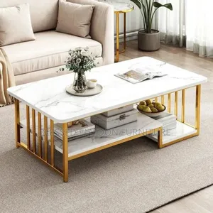 High Quality Exotic Faux Marble (Mdf Wood)Centre Table