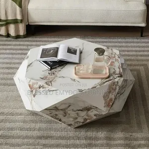 Marble Diamond Cut Coffee Table