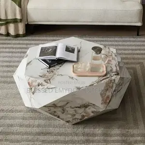 Marble Diamond Cut Coffee Table