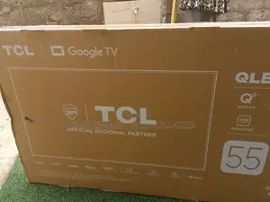 New Sealed TCL 55" Qled Uhd Smart Tv With Voice Remote