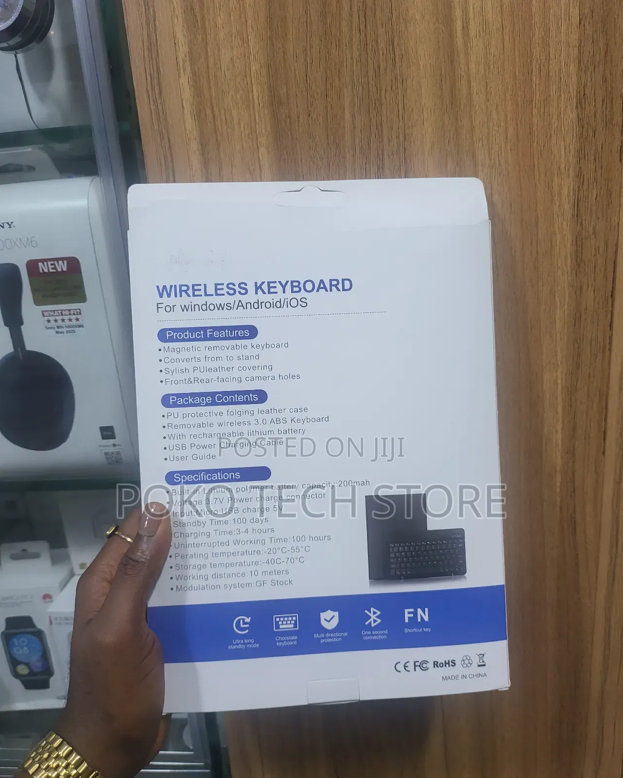 Jetooth Wireless Keyboard Case For The Redmi Pad 2 (2025)