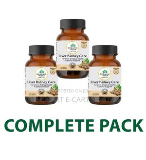 Organic India Liver Kidney Care -Complete Pack