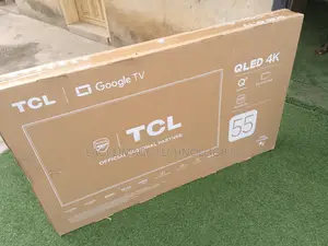 New TCL 55" Qled Uhd Google Smart Tv Bluetooth