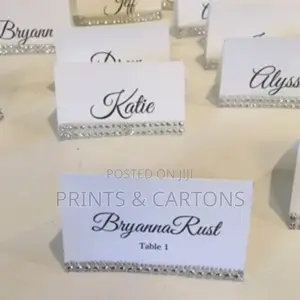 Table Tag for Events Printing