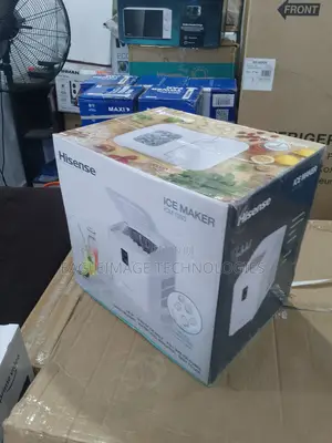 New Hisense 12kg Portable Ice Maker Self-Cleaning Function