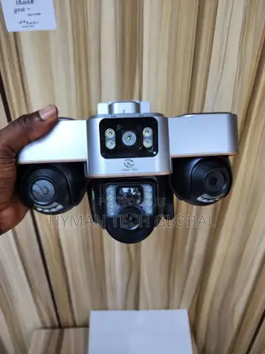 4g Solar CCTV PTZ 3 Lens Camera Able to Control 3 Lens From App
