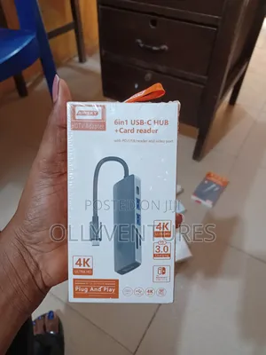 Airsky 6in1 Usb-C Hub+Card Reader