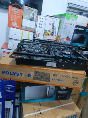 Kitchen Gas Hob by Polystar – 4 Burner Pv-Jy60g