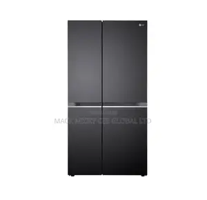 Lg SXS Refrigerator 674l (Gc-B257kqjw) Matte Black Finish