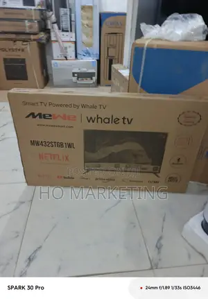 Mewe 43" Tv - Android Powered, Frameless, Chromecast Dolby Audio