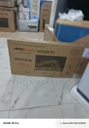 Mewe 43" Smart Tv - Android Os, Slim Bezel, Hifi Woofer Included