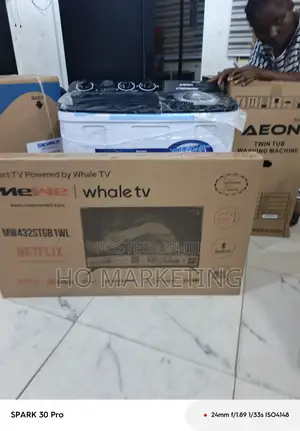 Mewe 43" Android Smart Led Tv - Frameless Design, Powerful Dolby Sound