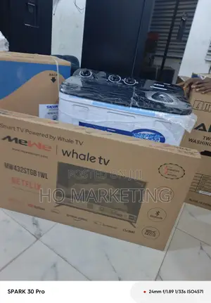 Mewe 43 Inch Double Glass Smart Tv - Full Hd, Android, Airplay Support