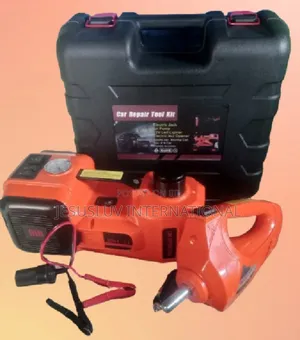 4 in 1 -12v Electric Car Jack 5 Ton, Impact Wrench Inflator Pump