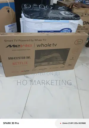 Mewe 43" Bezel-Less Full Hd Smart Tv With Woofer and Chromecast