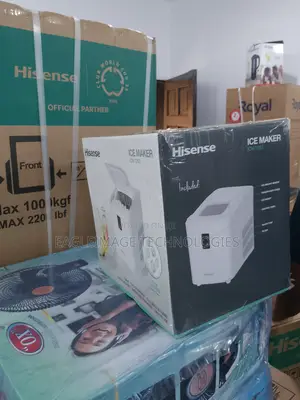 Hisense Ice Maker 12kg Icm1263 - Brand New With Scoop Basket