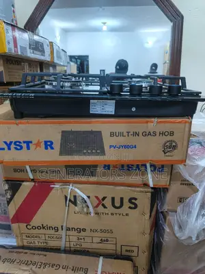 Pv-Jy60g Polystar Fixed Gas Surface With 4 Burner Cooker