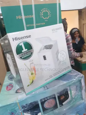 Hisense Icm1263 Ice Maker Brand New - 12kg Daily, Low Water Alert