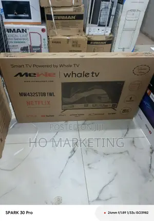 Mewe 43 Inch Slim Frameless Led Smart Tv - Android 9, Built-in Apps