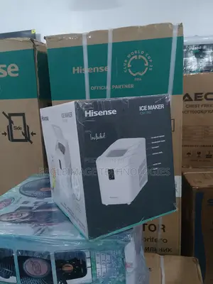 Brand New Hisense 12kg Portable Ice Maker - Icm1263 Self Clean Model