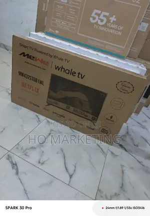 Mewe 43" Frameless Android Smart Tv - Dolby Audio Internal Storage
