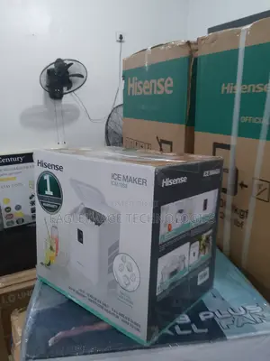 New Hisense Icm1263 Ice Maker - 12kg/24hrs, Compact Portable