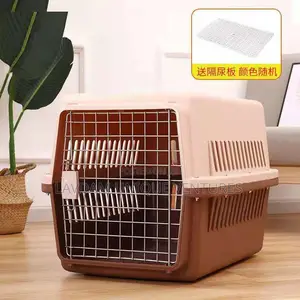 Pet Carrier Box - For Cats and Dogs Aviation Crate 66 X 47 X 46 Cm