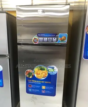 Polystar 350l Double Door Refrigerator Model Pv-Dd350d