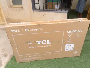 TCL 55" Qled Smart Google Tv Brand New - Game Accelerator, Frameles