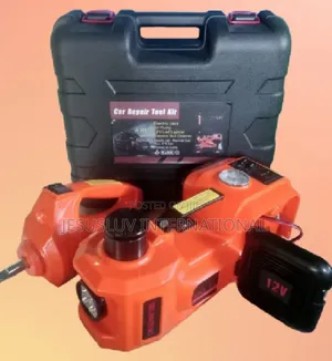 Mobile Electric Quick Car Jack 5 Ton With Tyre Pump Impact Wrench
