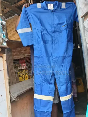 Light Blue Fire Retardant Overall