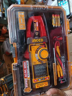 Ingco Ac/Dc Clamp Meter 600ams