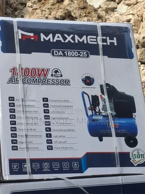 Axmech 1800w (2.5hp) Air Compressor – 25 Liters – Da 1800-25