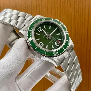 Breitling Quality Luxury Men Chain Strap Wristwatch