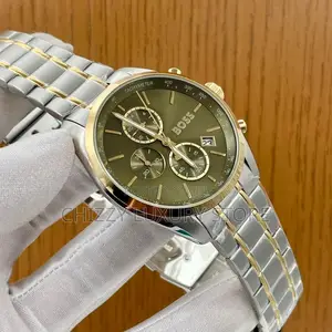Hugo Boss Quality Luxury Men Chain Strap Wristwatch