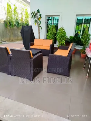 Outdoor Rattan Plastic Sofa Set