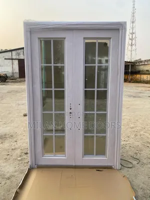 1.5m By 2.1m Extra Height French Glass Entrance Door