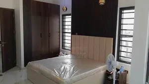 Bedframe and Wardrobe