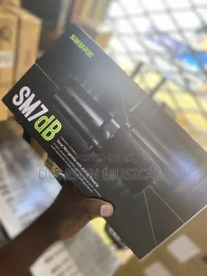 Shure Sm7db Microphone With Active Preamp Vocal Mic With Active Preamp