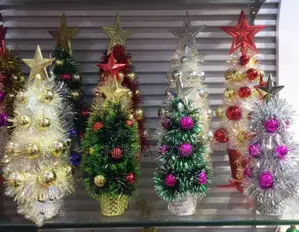 Mini Desk/Table Christmas Tree Decorations. "Available in All Designs