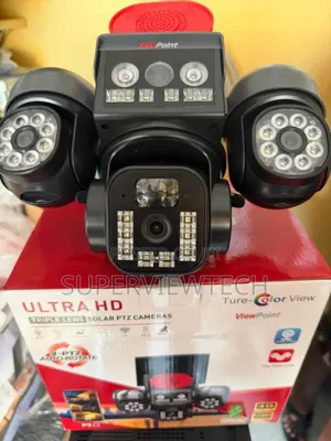 Auto Tracking 4g 3 PTZ Triple View Solar CCTV Camera