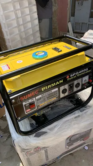 Sumec Firman 4.5kva Petrol Generator 100% Copper Coil