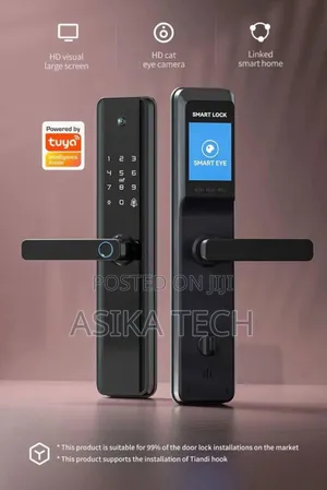 Tuya-Compatible Smart Video Door Lock