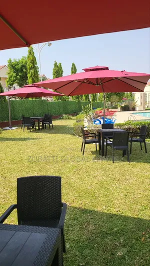 3 Metres Outdoor Garden Umbrella With Marble Base