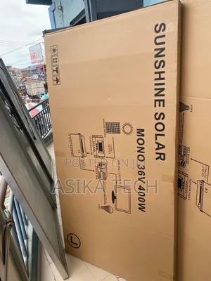 Sunshine Solar Mono 36v / 400w Solar Panel.
